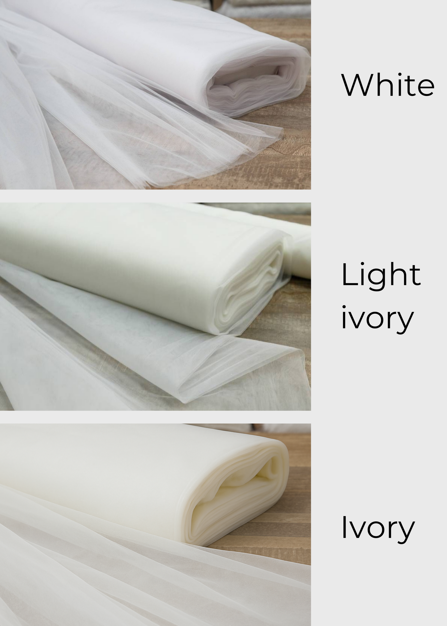 One-Tier Fingertip Wedding Veil with Lace Edge – Soft Tulle Bridal Veil